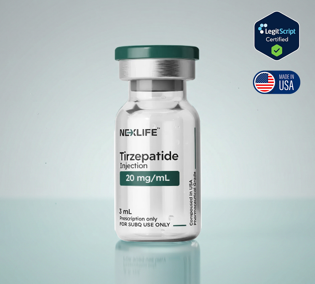 Compounded Tirzepatide 12-Month Plan | Physician-Led Telehealth  Nexlife
